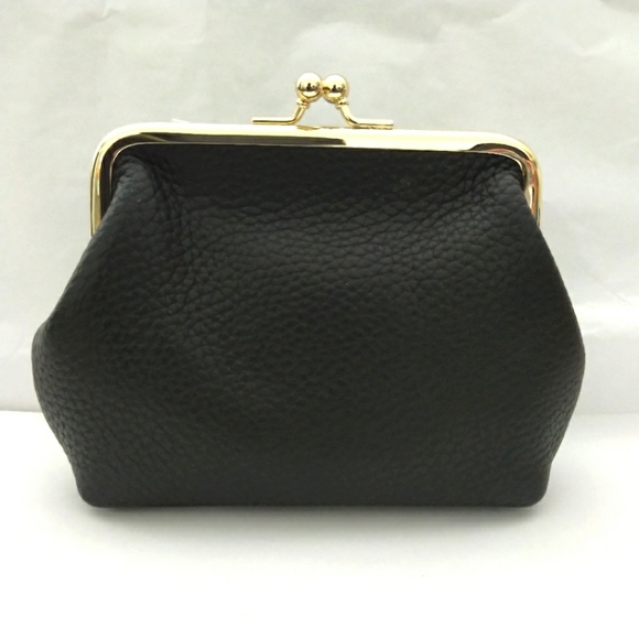 !SOLD! Dooney Black Leather Frame Wallet - Picture 3 of 6